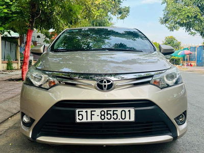 Toyota Vios 2017 1.5G Vàng Cát Cực Zin