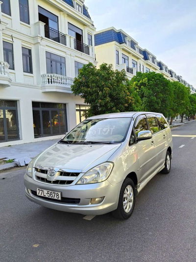 Bán Innova G 2008 một đời chủ. Biển số đẹp 5678