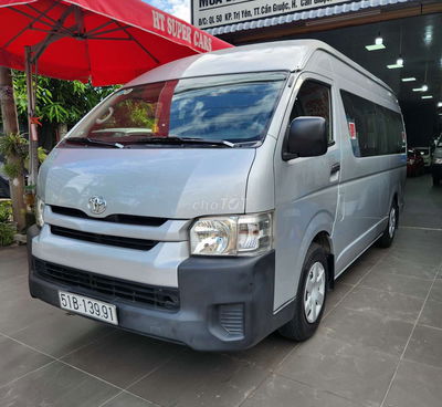 Toyota Hiace 2014 máy xăng 16 chỗ zin đẹp