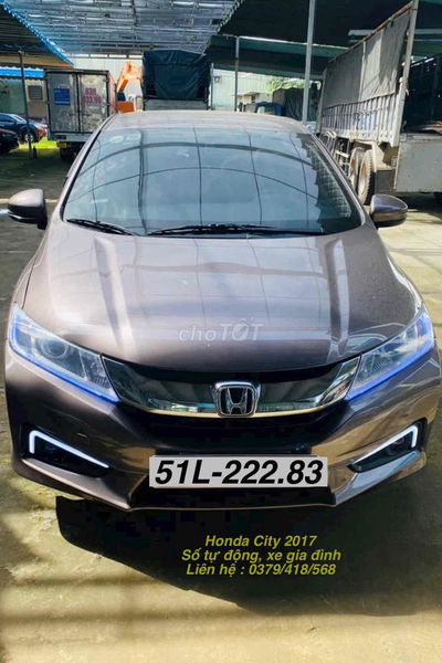 Honda City 2017,số Tự Động -xe cá nhân, ĐK moi