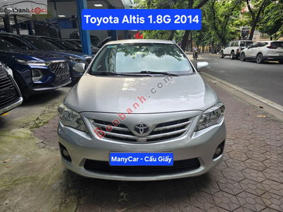 Xe Toyota Corolla altis 1.8G AT 2014