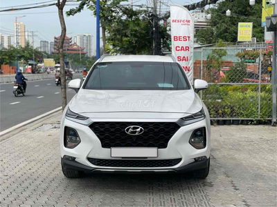 Hyundai SantaFe 2021 Trắng máy Xăng