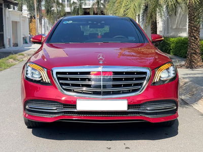 Mercedes S400 đỏ Luxury up Full body Maybach S560