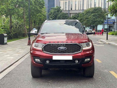 Ford Everest Titanium 2.0L 4x4 sx 2021 màu đỏ