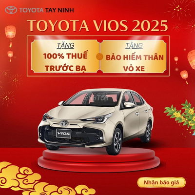 Toyota Cross 2025 Tặng 50% Thuế trước bạ 🎁🎁