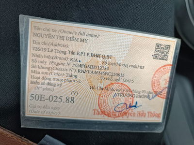 Kia K3 2022 - 173000 km