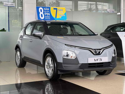 VF5 2025 Plus giảm 21tr tặng 2 năm bảo hiểm.