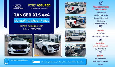Ford Ranger 2024 XLS 2.0 4X4 AT - 27000 km