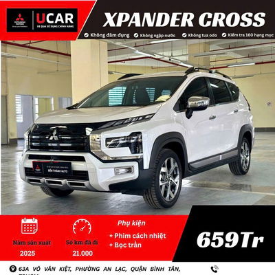 Mitsubishi Xpander Cross 2025, xe đẹp, giá tốt
