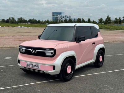 VinFast VF3 Hồng 2025 Mua Pin decal full cực đẹp