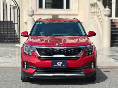 Kia Seltos 2021 Premium Màu đỏ 1 chủ từ đầu