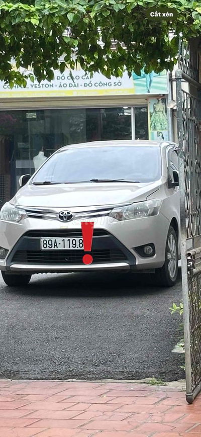Toyota Vios 2018 1.5E MT - 100556 km