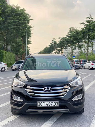 Santafe sản xuất 2015 Số tự động bản full