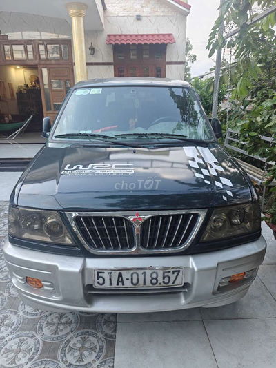 XE MISHUBISHI JOLIE 2004 PHUN XĂNG ĐIỆN TỬ MÁY 2.0