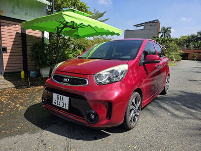 Cần Bán Kia morning 2017 Si 1.25 AT màu đỏ