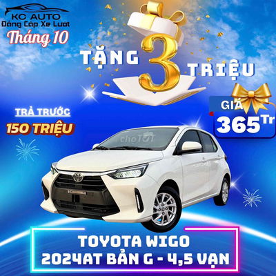 Toyota Wigo 2024 G 1.2 AT - 42000 km