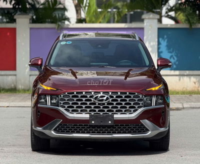 Hyundai Santa Fe Full Dầu Đỏ 2021 54000km