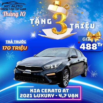 Kia Cerato 2021 1.6 AT LUXURY - 47000 km