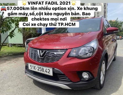 VinFast Fadil 2021 1.4 AT - 57000 km