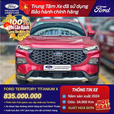 FORD TERRITORY TITANIUM X