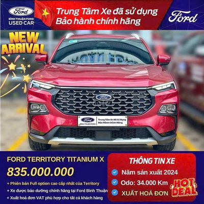Ford Territory Titanium X 2024