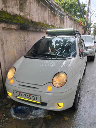 Matiz năm đăng ký 2004 màu trắng xe đẹp máy êm