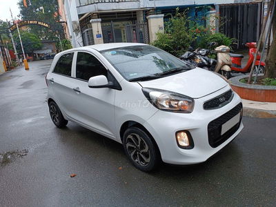 Kia Morning 2021 số tự động trắng like new