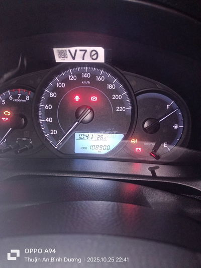 Toyota Vios 2019 1.5E MT - 110000 km