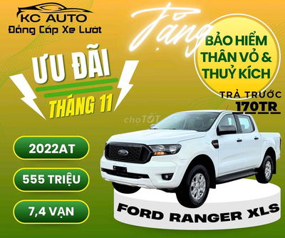 ông vua địa hình Ford Ranger XLS 2022 AT bản 1 câu