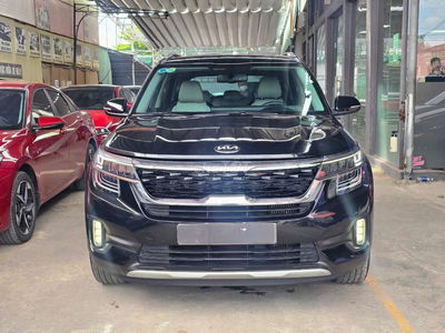 Kia Seltos 2021 Premium 1.4 Turbo,màu đen, 5v9 km
