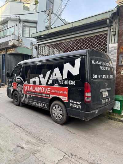 hiace 6 chỗ máy dầu 115tr