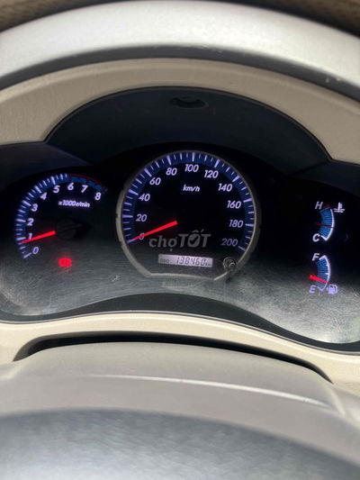 xe nhà toyota innova 2.0E màu bạc zin còn rất đẹp