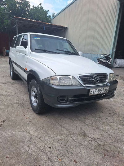 Musso 7 chổ máy dầu 1 cầu 2002 (4 máy) - 200000 km