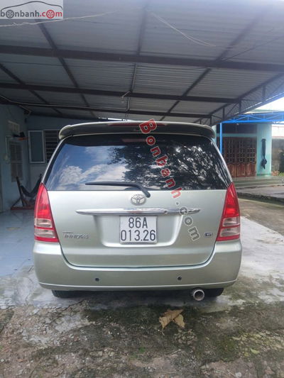 Xe Toyota Innova G 2007