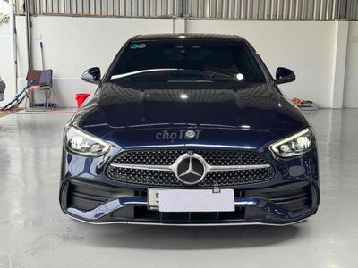 Mecerdes C300 AMG 2022 Xanh, Lướt 8.000 Km
