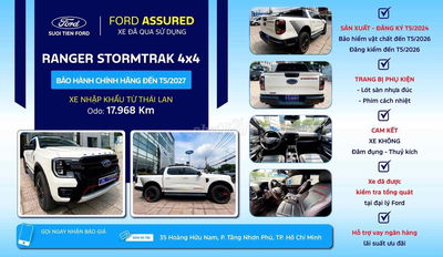SIÊU PHẨM 2 CẦU NHẬP THÁI. 🚙FORD RANGER STOMTRAK