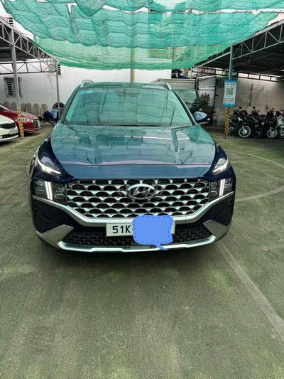 Huyndai santafe dầu bản cao cấp