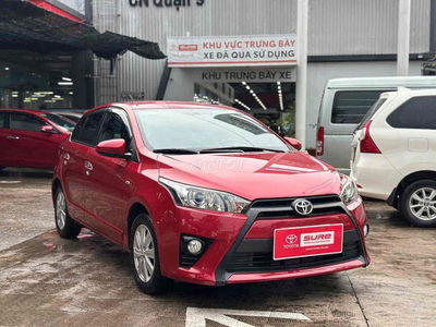 Toyota Yaris 2015 màu đỏ nhập thái xe zin chuẩn